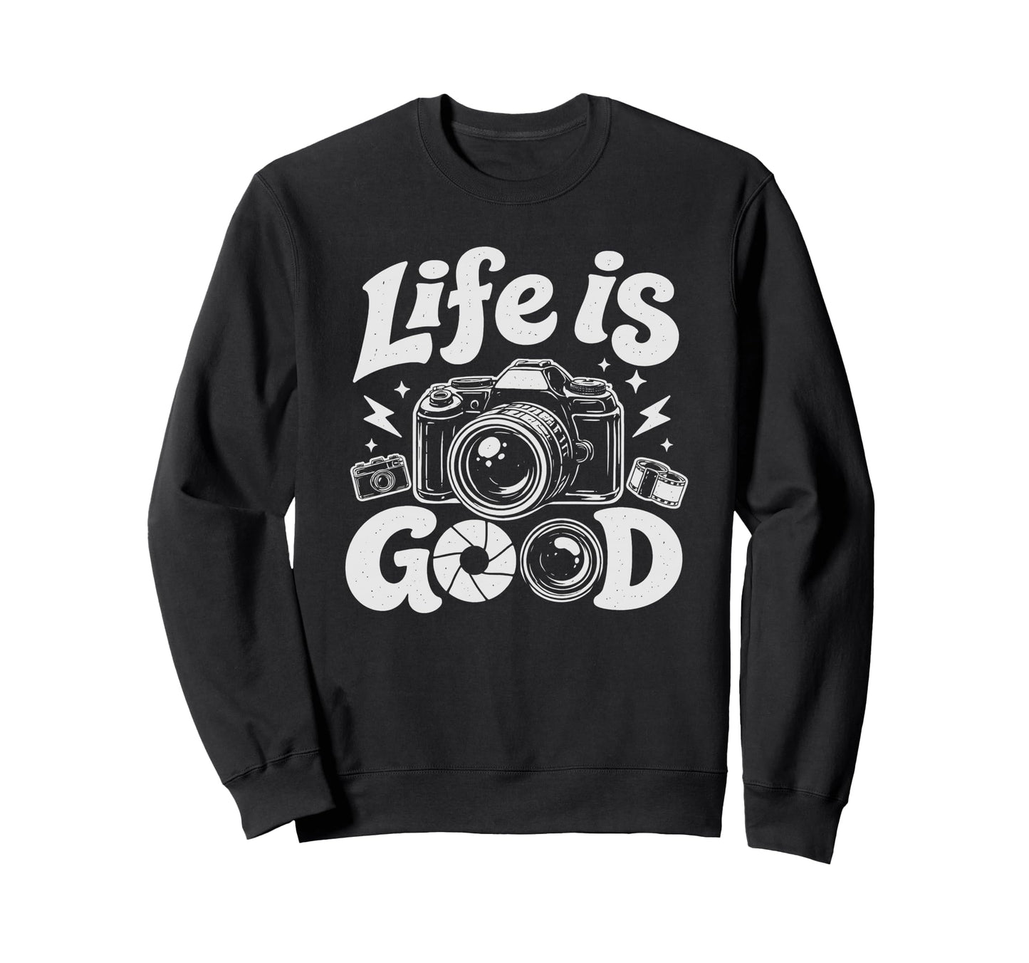 Photographer Life Photography Sweatshirt - Casual Everyday Wear Unisex - T-Shirt, Sweatshirt, Hoodie