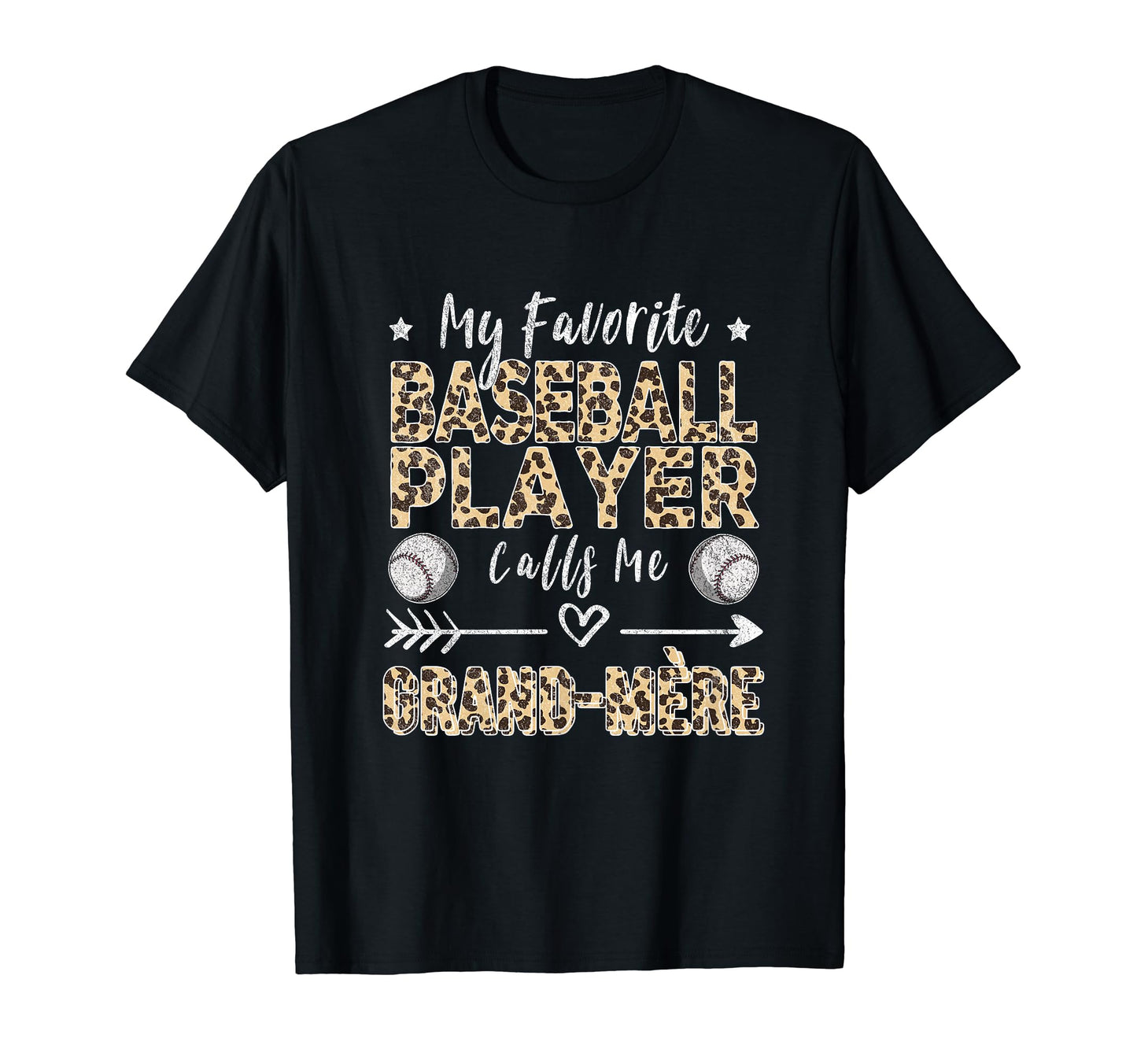 My Favorite Baseball Player Calls Me Grand T-Shirt - Trendy Graphic Unisex - T-Shirt, Sweatshirt, Hoodie