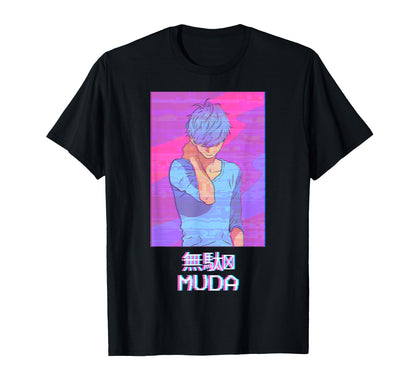 Anime Japanese Vaporwave Aesthetic T-Shirt - Custom Art Print Men Women - T-Shirt, Sweatshirt, Hoodie