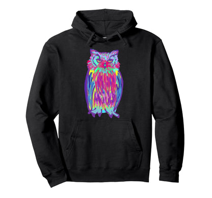 Wild Aesthetic Grumpy Owl Funny Owl Hoodie - Minimalist Print Unisex - T-Shirt, Sweatshirt, Hoodie