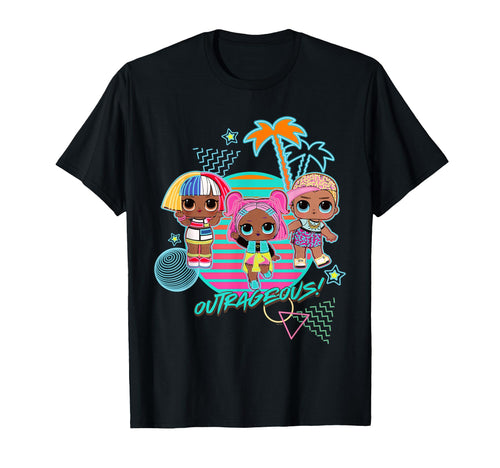 L O L Surprise Neon Vaporwave Beach T-Shirt - Custom Art Print Unisex - T-Shirt, Sweatshirt, Hoodie