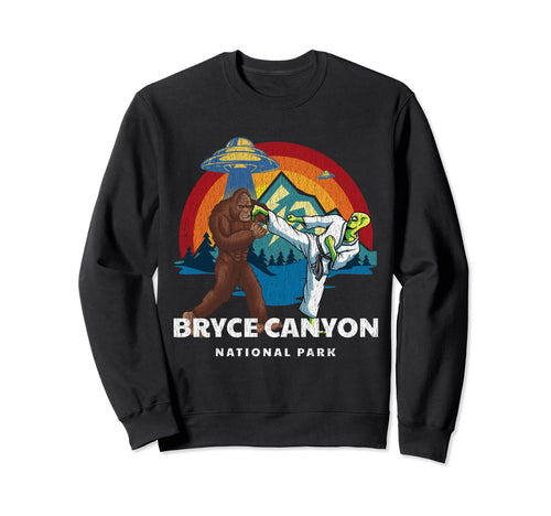 Bryce Canyon National Park Bigfoot Sweatshirt - Graphic Print Men Women - T-Shirt, Sweatshirt, Hoodie