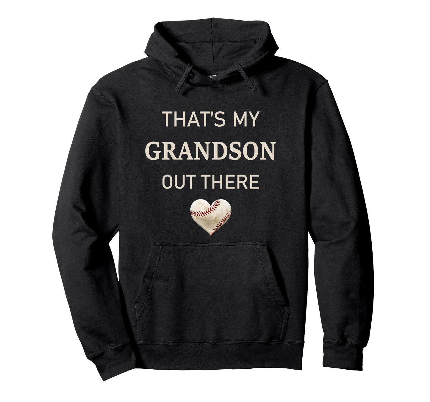 Baseball Grandpa Gift Thats My Grandson Hoodie - Trendy Graphic Men Women - T-Shirt, Sweatshirt, Hoodie