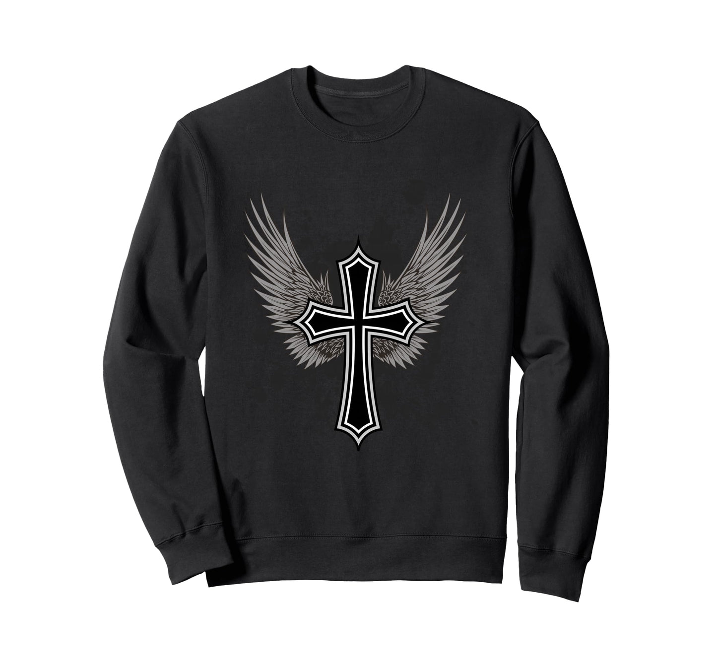 Y2K Aesthetic Cross 90S 2000S Biker Sweatshirt - Unique Graphic Men Women - T-Shirt, Sweatshirt, Hoodie