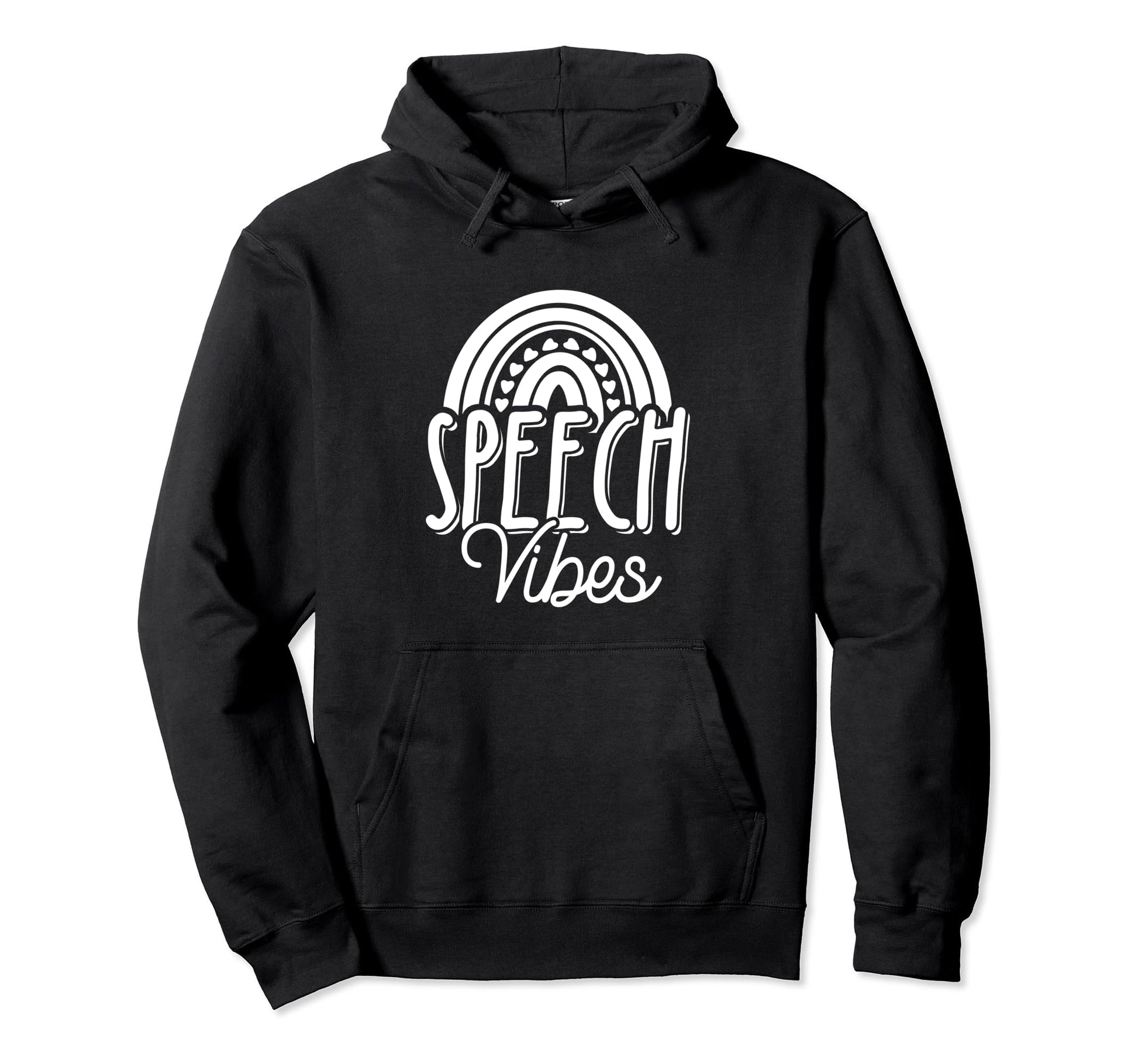Speech Vibes Positive Communication Hoodie - Streetwear Style Men Women - T-Shirt, Sweatshirt, Hoodie