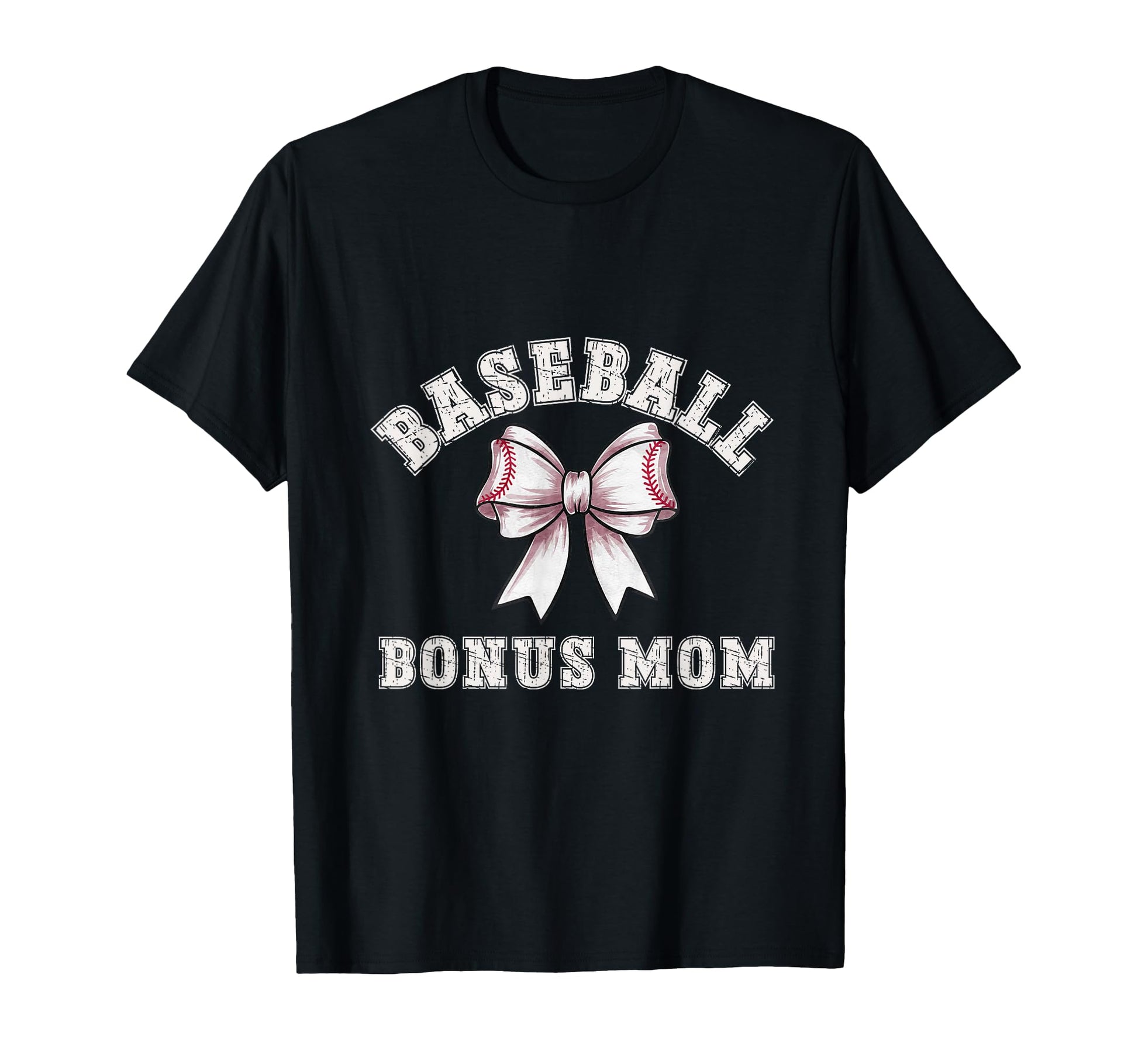 Coquette Baseball Bonus Mom Bow Game T-Shirt - Minimalist Print Men Women - T-Shirt, Sweatshirt, Hoodie