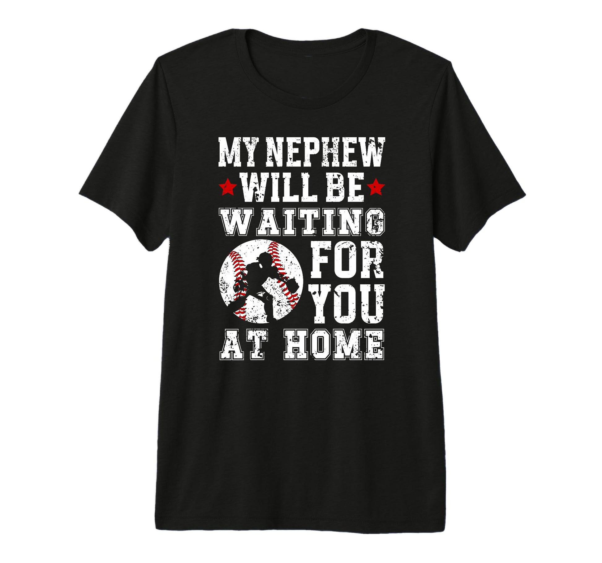 Home Baseball Catcher Aunt T-Shirt - Casual Everyday Wear for Adults - T-Shirt, Sweatshirt, Hoodie