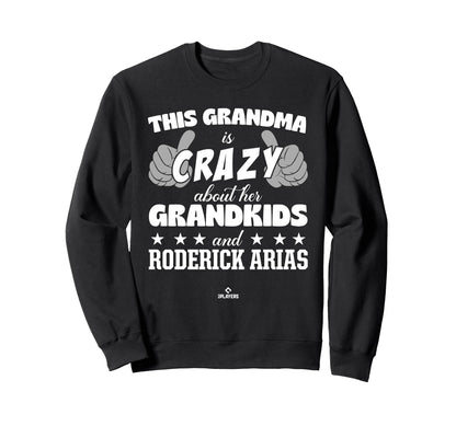Grandma Crazy Roderick Arias Sweatshirt - Unique Graphic Men Women - T-Shirt, Sweatshirt, Hoodie
