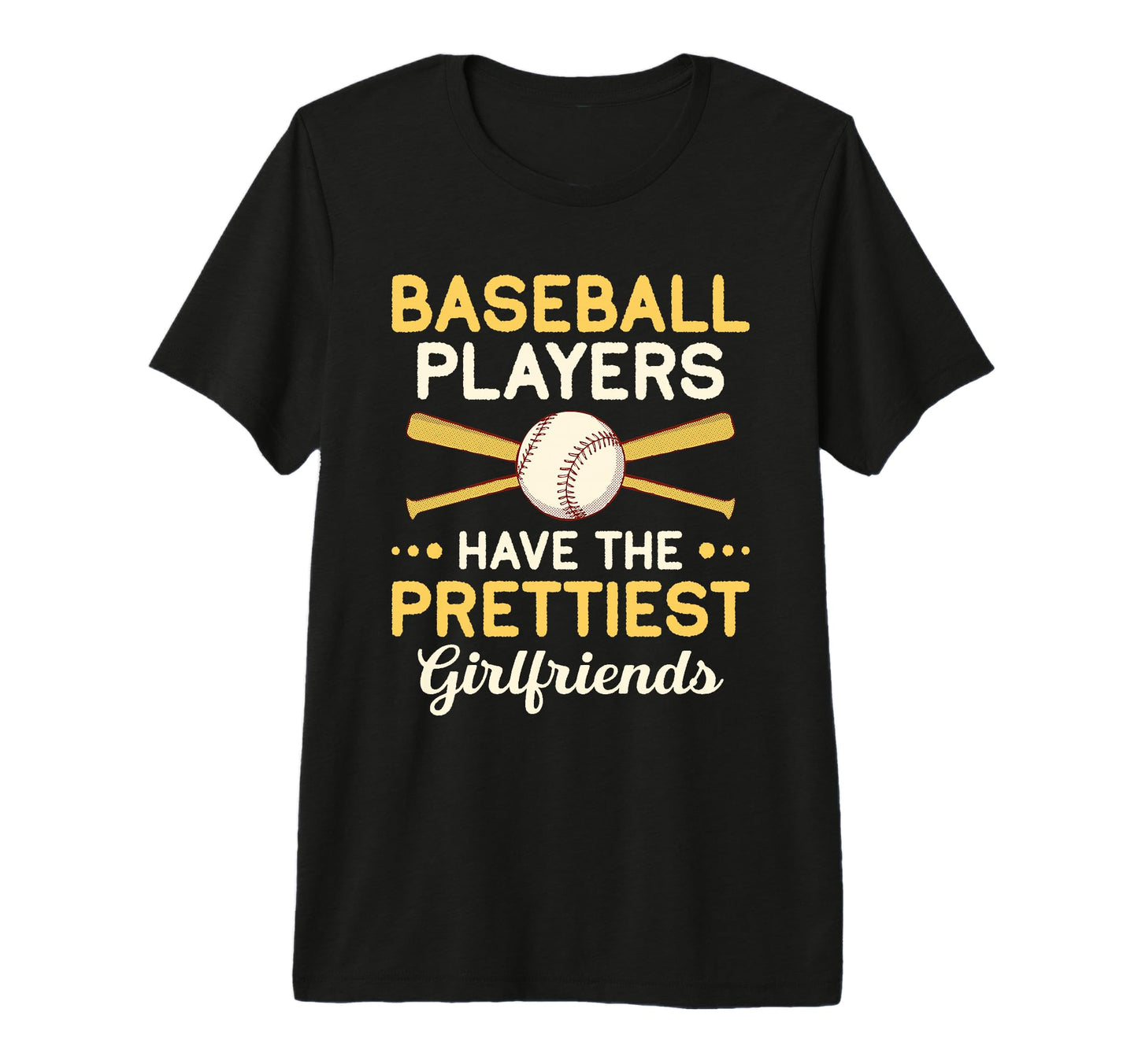 Baseball Players Have Prettiest T-Shirt - Minimalist Print for Adults - T-Shirt, Sweatshirt, Hoodie