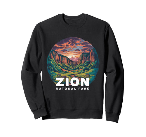 Zion National Park Utah Mount Zion Sweatshirt - Novelty Apparel Unisex - T-Shirt, Sweatshirt, Hoodie
