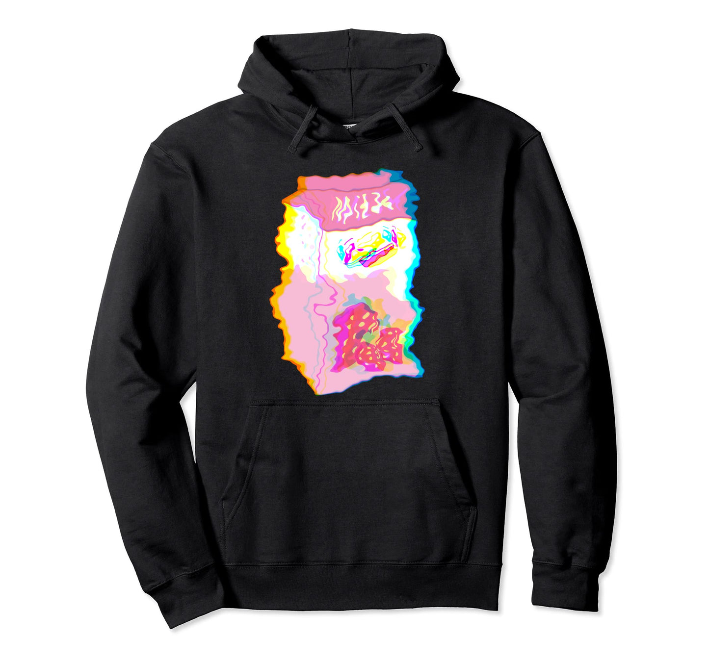 Vaporwave Japanese Otaku Milk Shake Hoodie - Custom Art Print Unisex - T-Shirt, Sweatshirt, Hoodie