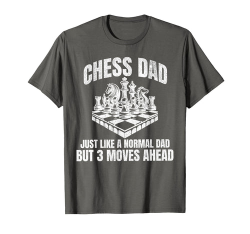 Chess Dad Fathers Day Funny Chess T-Shirt - Custom Art Print for Adults - T-Shirt, Sweatshirt, Hoodie