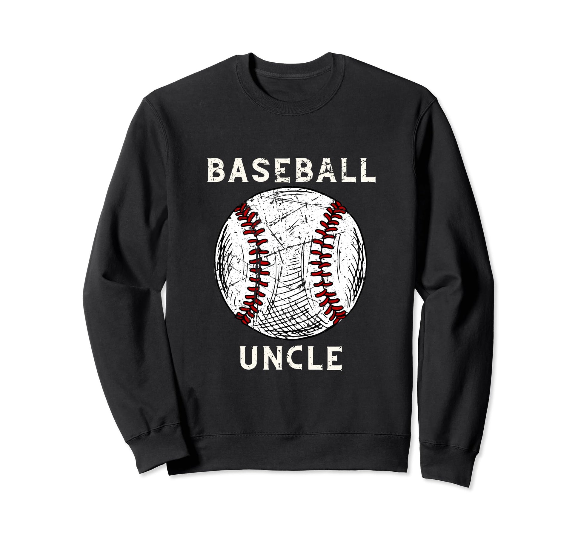 Baseball Uncle Sports Player Baseball Sweatshirt - Trendy Graphic Unisex - T-Shirt, Sweatshirt, Hoodie