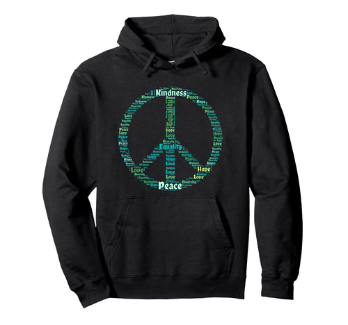 Kindness Equality Love Hope Diversity Hoodie - Aesthetic Graphic Unisex - T-Shirt, Sweatshirt, Hoodie