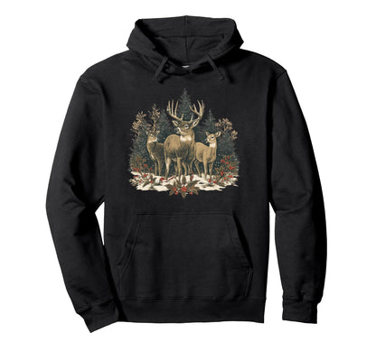Deer 90S Hoodie - Aesthetic Graphic for Adults - T-Shirt, Sweatshirt, Hoodie
