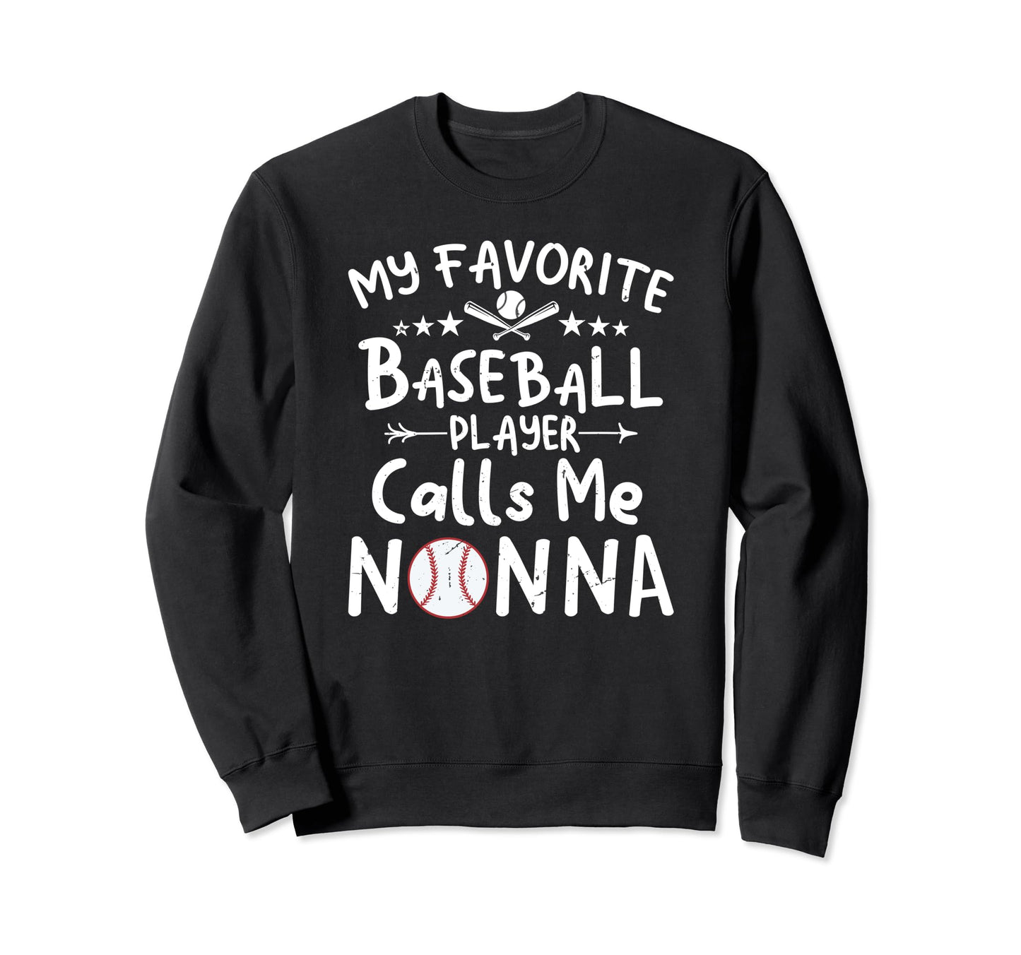 My Favorite Baseball Player Calls Sweatshirt - Novelty Apparel for Adults - T-Shirt, Sweatshirt, Hoodie