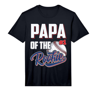 Papa Rookie 1 Years Old Team 1St T-Shirt - Fun Novelty Design Men Women - T-Shirt, Sweatshirt, Hoodie