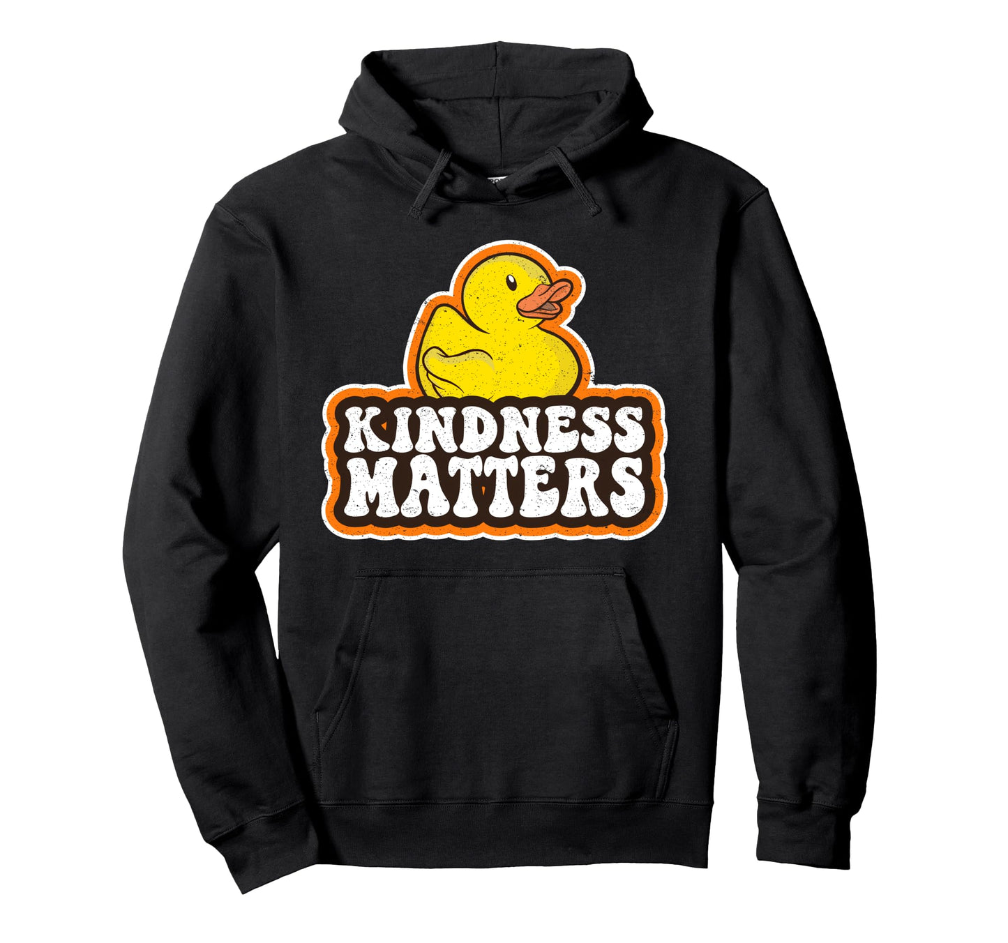 Rubber Duck Anti Bullying Rainbow Hoodie - Casual Everyday Wear Unisex - T-Shirt, Sweatshirt, Hoodie