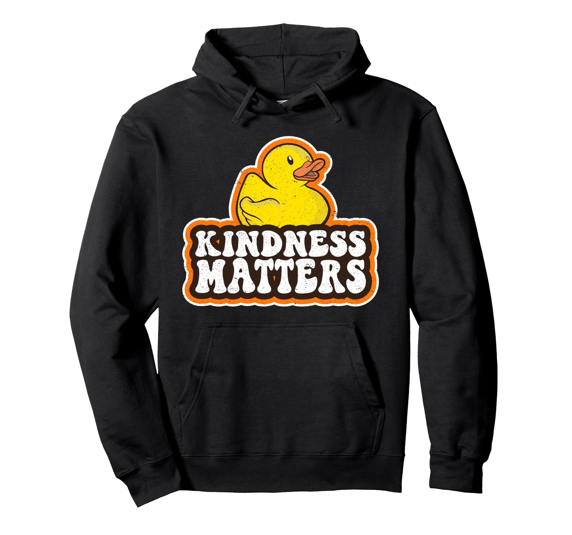 Rubber Duck Anti Bullying Rainbow Hoodie - Casual Everyday Wear Unisex - T-Shirt, Sweatshirt, Hoodie