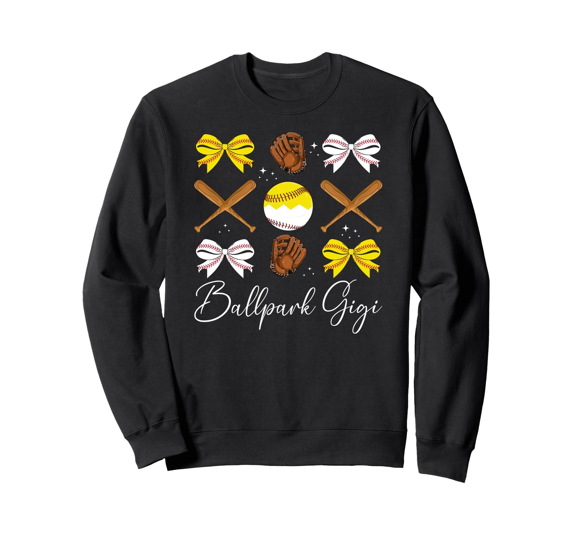 Ballpark Gigi Coquette Softball Sweatshirt - Aesthetic Graphic Unisex - T-Shirt, Sweatshirt, Hoodie