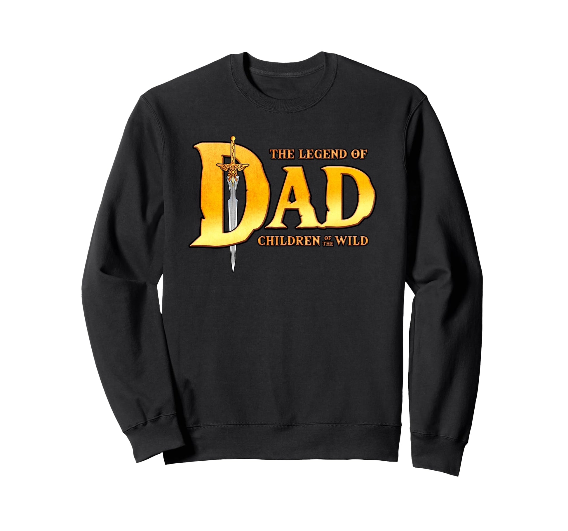 Legend Dad Best Dad Ever Video Game Sweatshirt - Graphic Print Men Women - T-Shirt, Sweatshirt, Hoodie