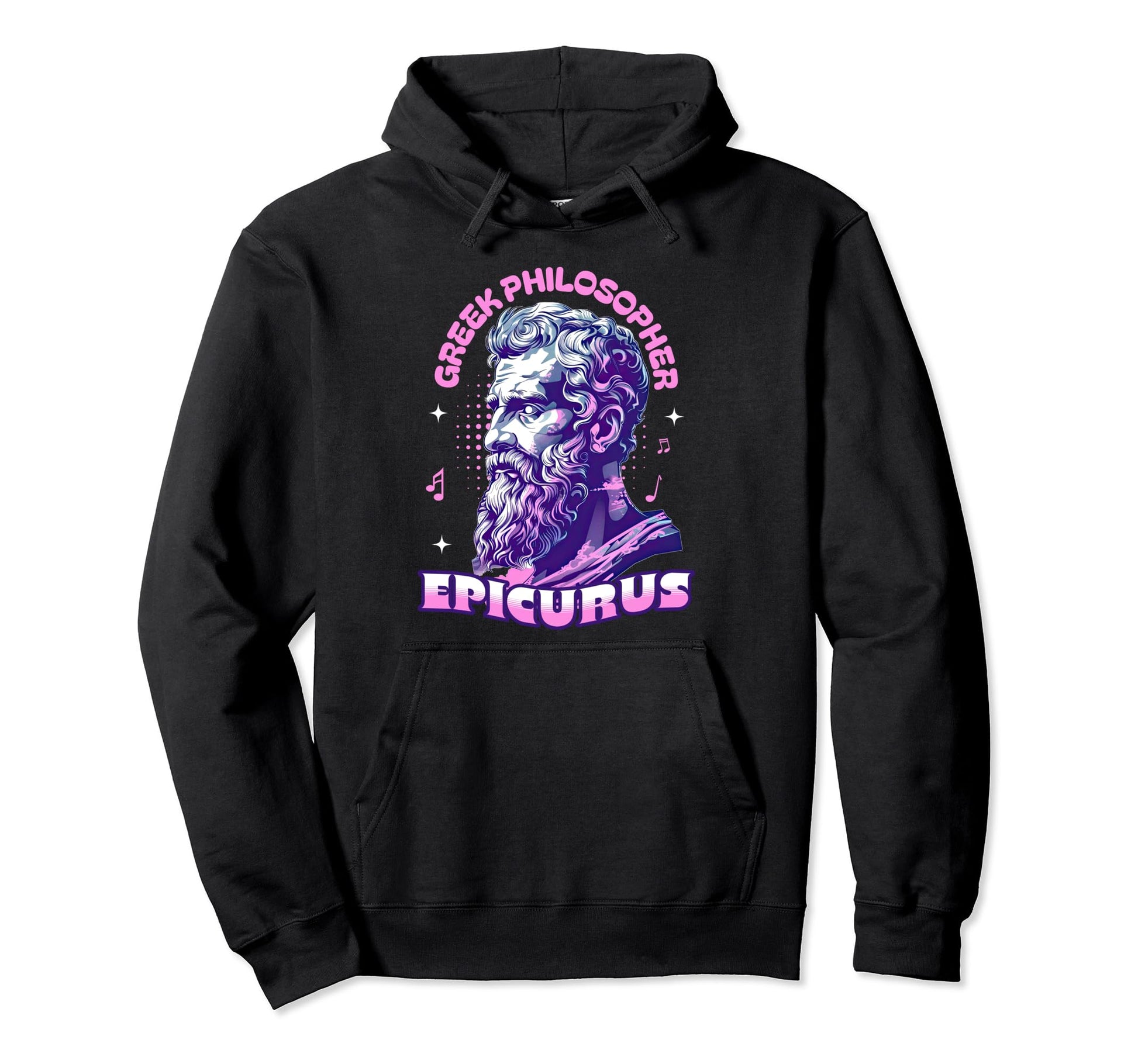 Epicurus Vaporwave Aesthetic Hoodie - Casual Everyday Wear for Adults - T-Shirt, Sweatshirt, Hoodie