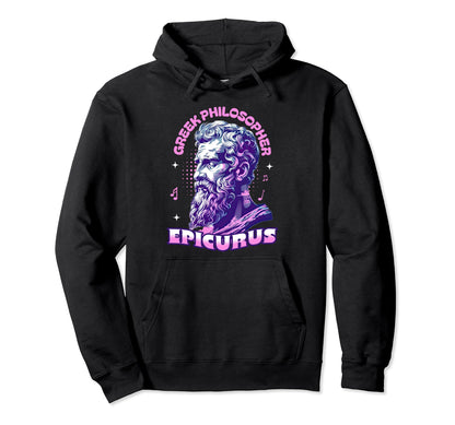 Epicurus Vaporwave Aesthetic Hoodie - Casual Everyday Wear for Adults - T-Shirt, Sweatshirt, Hoodie