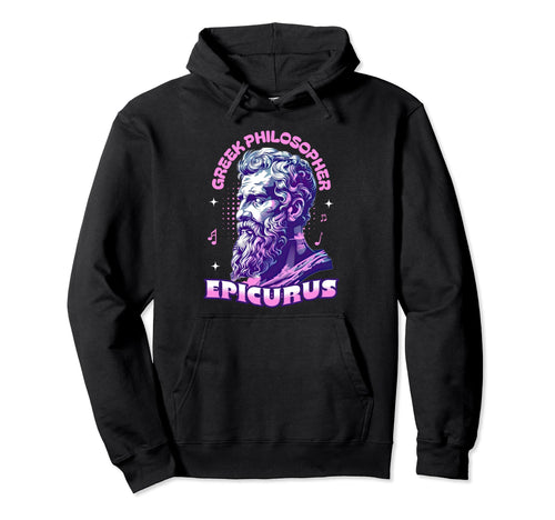 Epicurus Vaporwave Aesthetic Hoodie - Casual Everyday Wear for Adults - T-Shirt, Sweatshirt, Hoodie