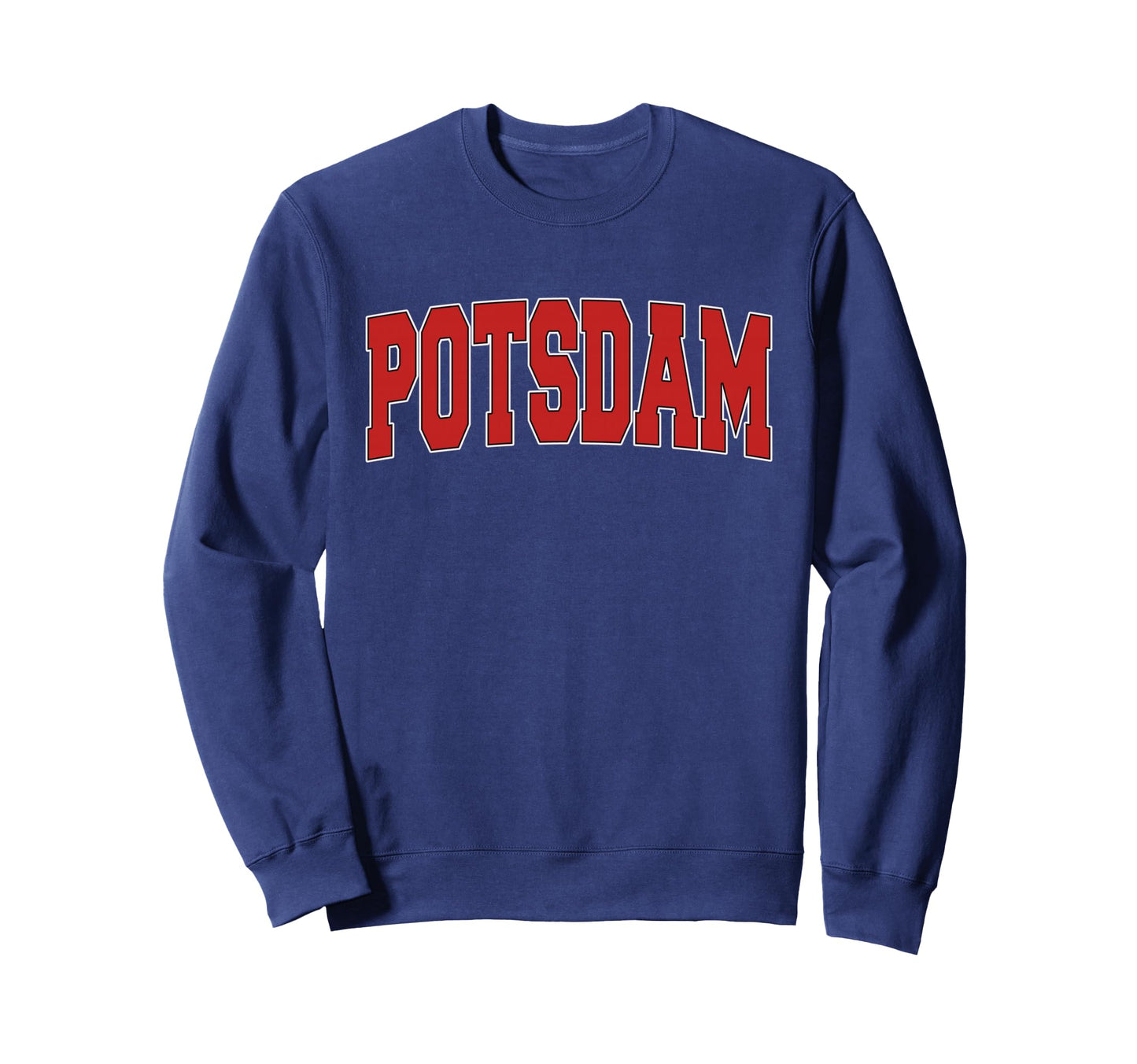 Potsdam Ny New York Varsity Usa Sweatshirt - Streetwear Style Men Women - T-Shirt, Sweatshirt, Hoodie