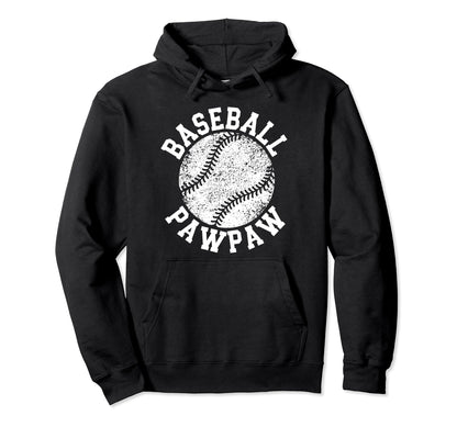 Baseball Pawpaw Proud Pawpaw Baseball Hoodie - Novelty Apparel Men Women - T-Shirt, Sweatshirt, Hoodie