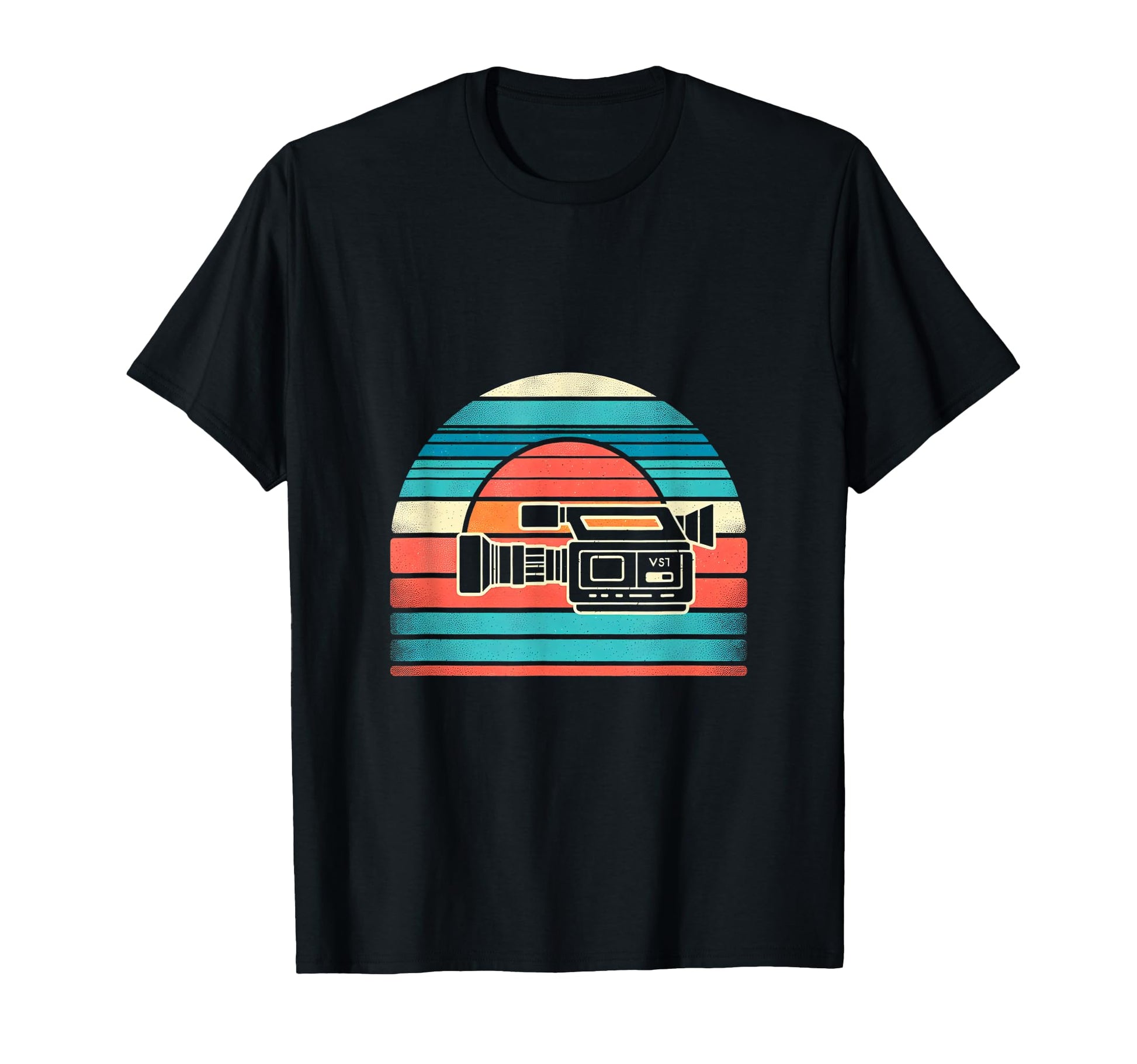 Video Camera Sunset Sweatshirt - Trendy Graphic Unisex - T-Shirt, Sweatshirt, Hoodie