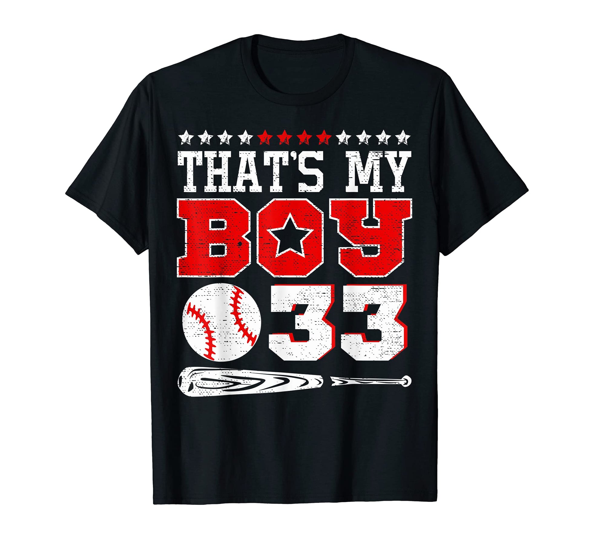 Thats My Baseball 33 T-Shirt - Casual Everyday Wear Unisex - T-Shirt, Sweatshirt, Hoodie