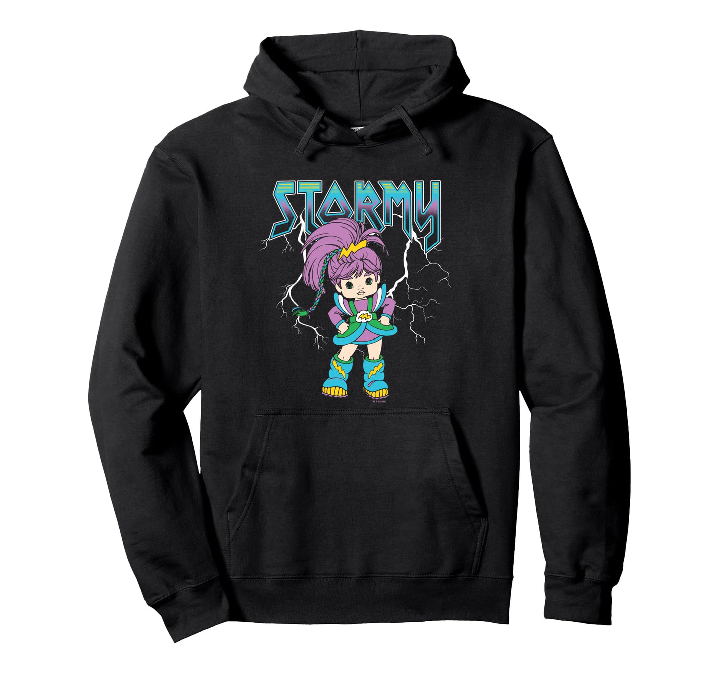 Rainbow Brite Stormy Rock Band Logo Hoodie - Casual Everyday Wear Men Women - T-Shirt, Sweatshirt, Hoodie