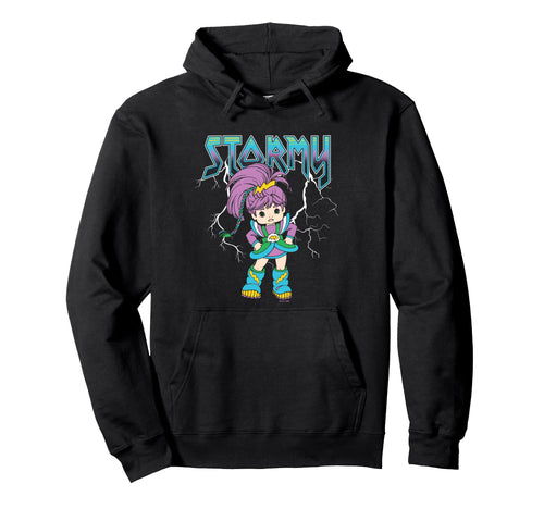 Rainbow Brite Stormy Rock Band Logo Hoodie - Casual Everyday Wear Men Women - T-Shirt, Sweatshirt, Hoodie