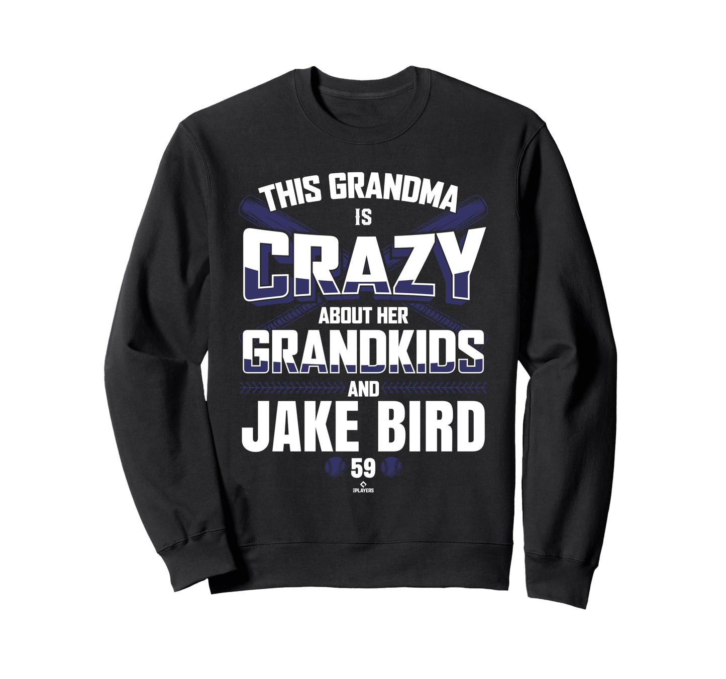 Grandma Crazy Jake Bird Sweatshirt - Casual Everyday Wear for Adults - T-Shirt, Sweatshirt, Hoodie