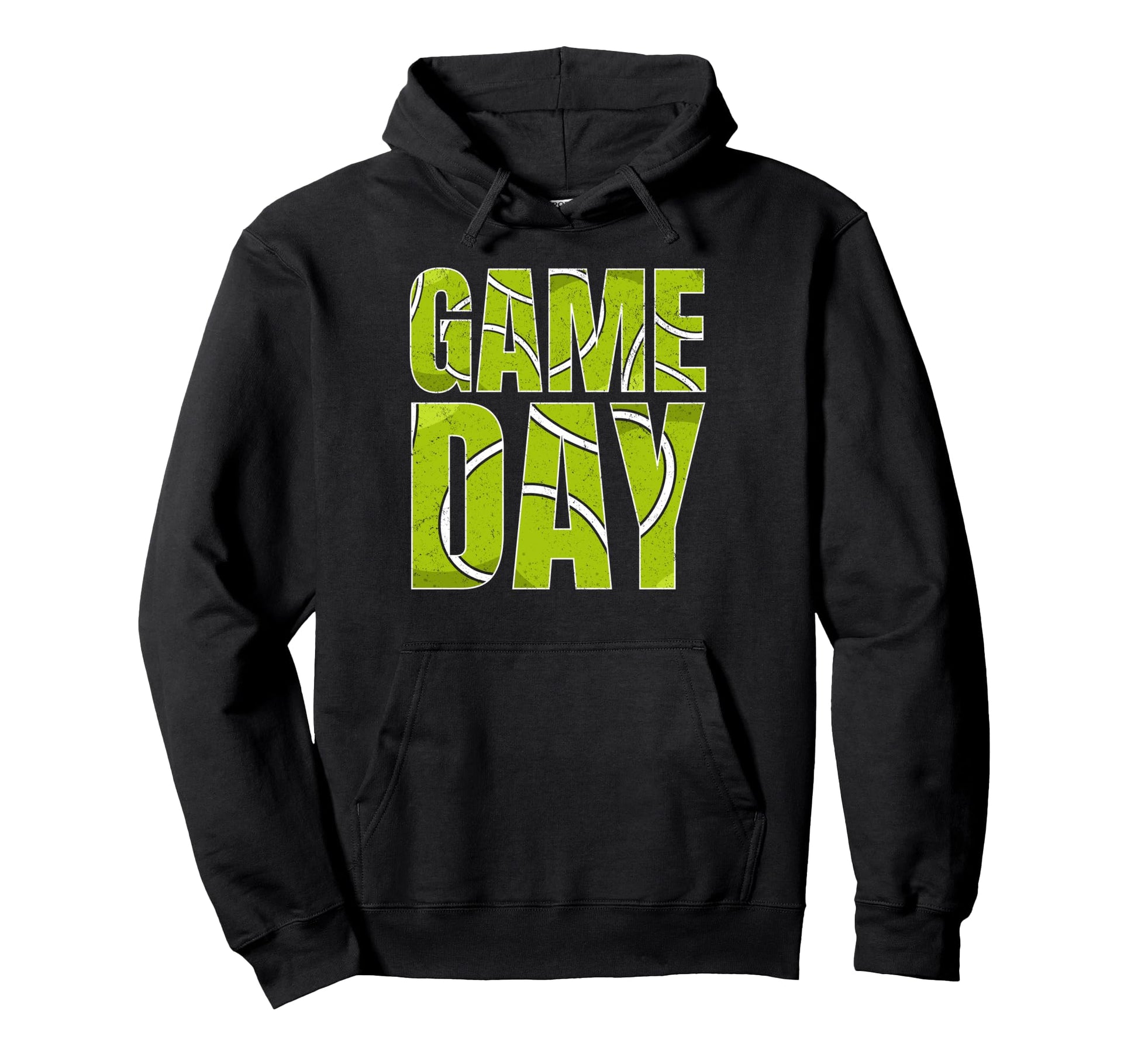 Tennis Game Day Tennis Mom Life Hoodie - Casual Everyday Wear Men Women - T-Shirt, Sweatshirt, Hoodie