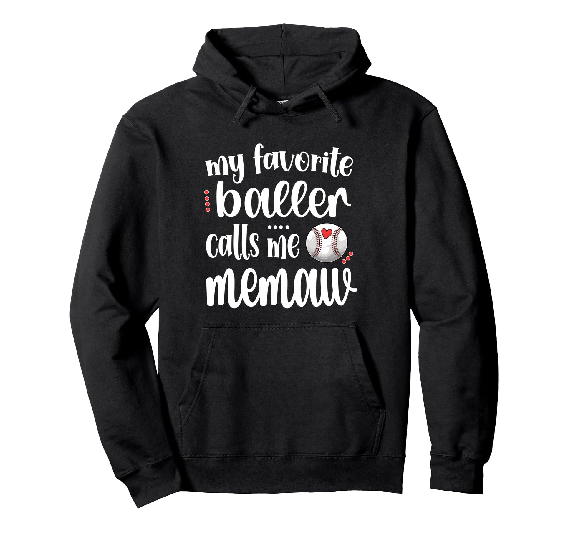 My Favorite Baseball Player Calls Me Hoodie - Custom Art Print Men Women - T-Shirt, Sweatshirt, Hoodie