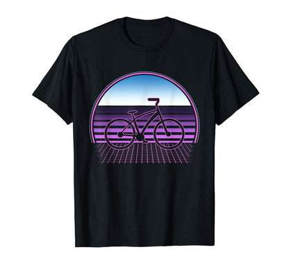 Cycling Bicycle Riders Bike 80S T-Shirt - Novelty Apparel Men Women - T-Shirt, Sweatshirt, Hoodie
