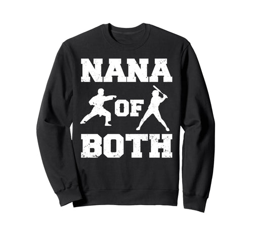 Nana Both Funny Baseball And Sweatshirt - Aesthetic Graphic for Adults - T-Shirt, Sweatshirt, Hoodie