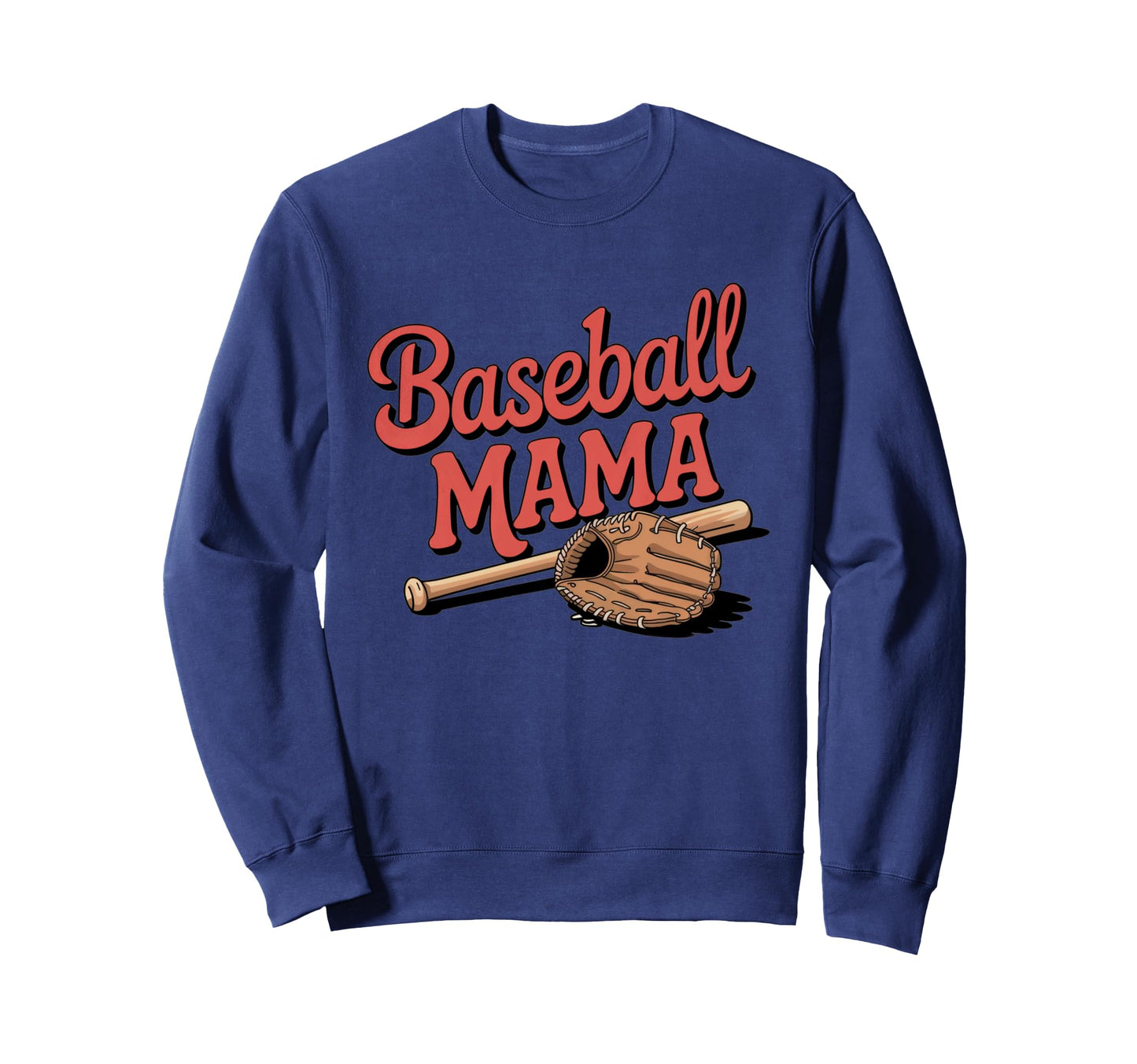Baseball Mama Game Day Sports Mom Sweatshirt - Trendy Graphic Men Women - T-Shirt, Sweatshirt, Hoodie