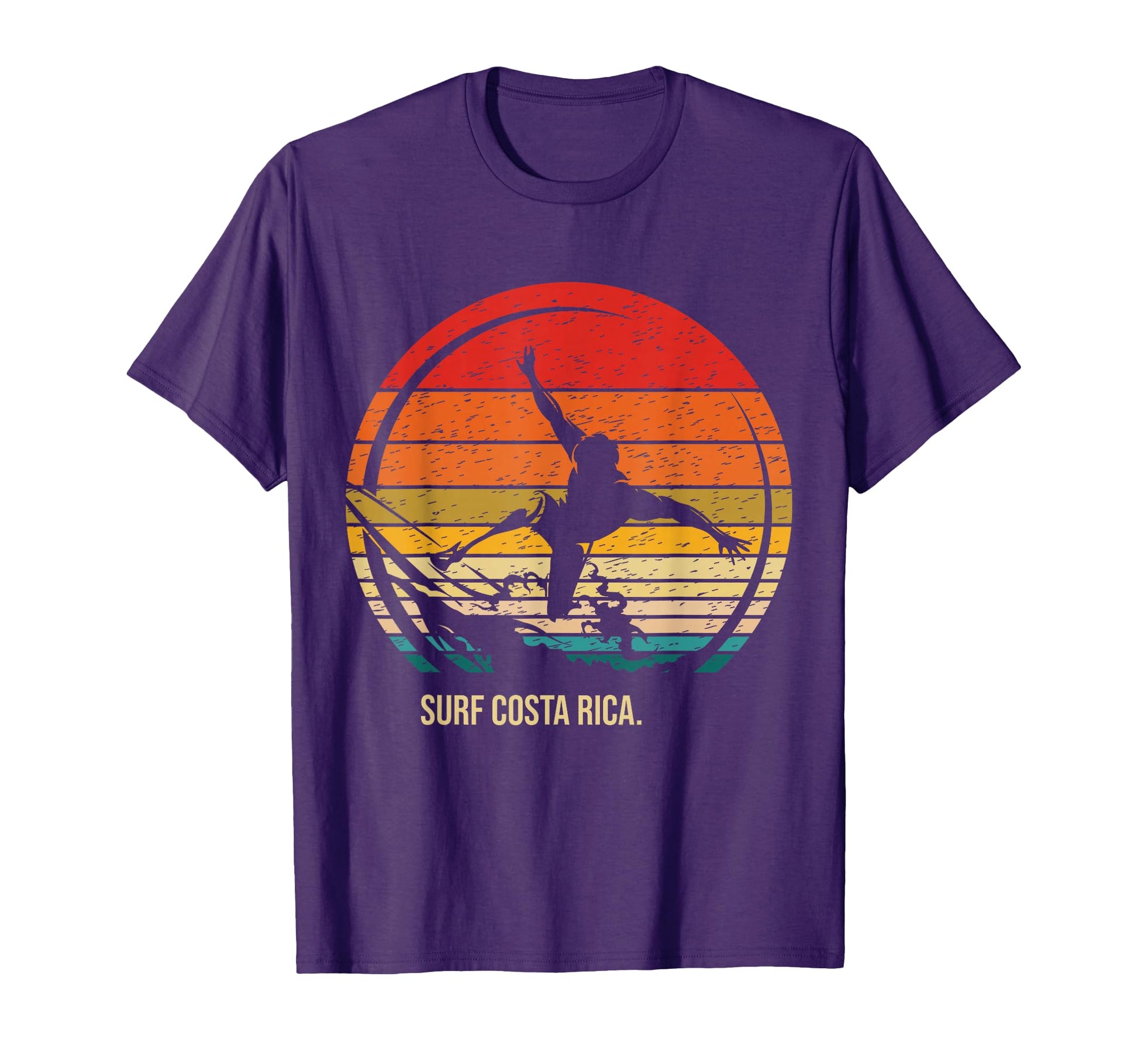 Surf Costa Rica Surfer Surfing T-Shirt - Casual Everyday Wear Unisex - T-Shirt, Sweatshirt, Hoodie