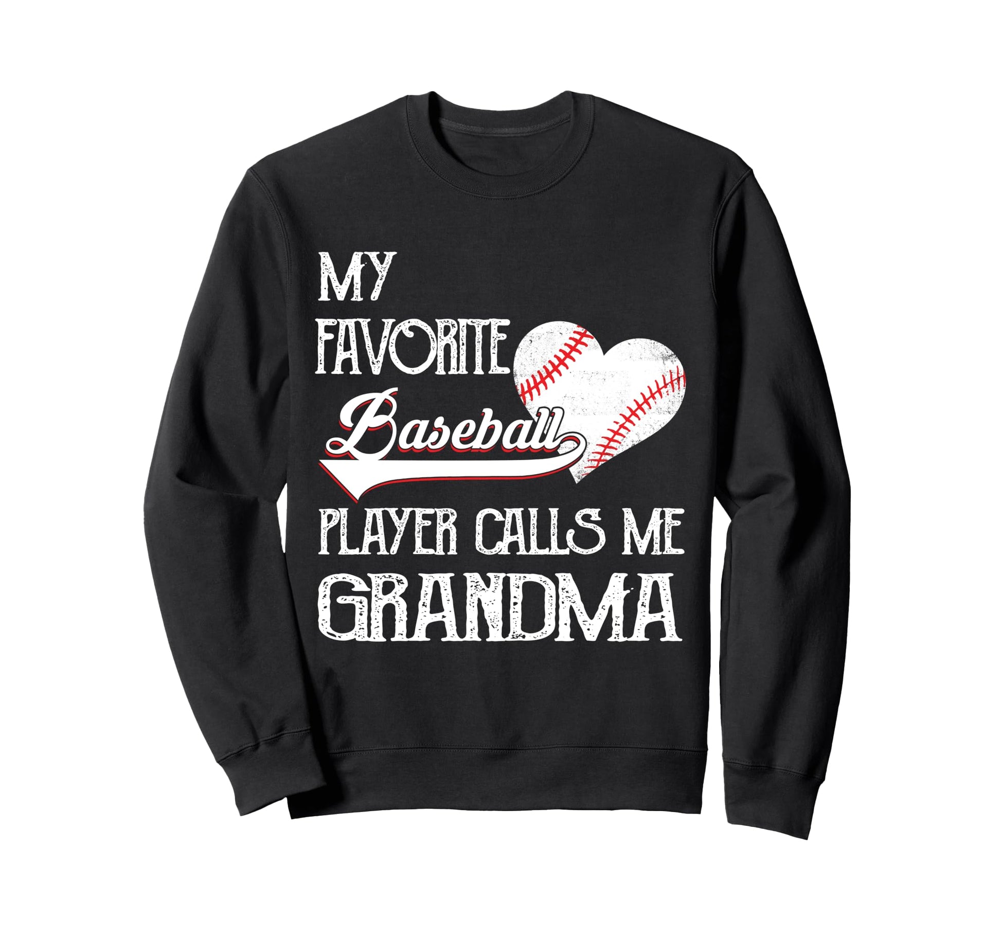 Heart Love Favorite Baseball Player Sweatshirt - Trendy Graphic Men Women - T-Shirt, Sweatshirt, Hoodie