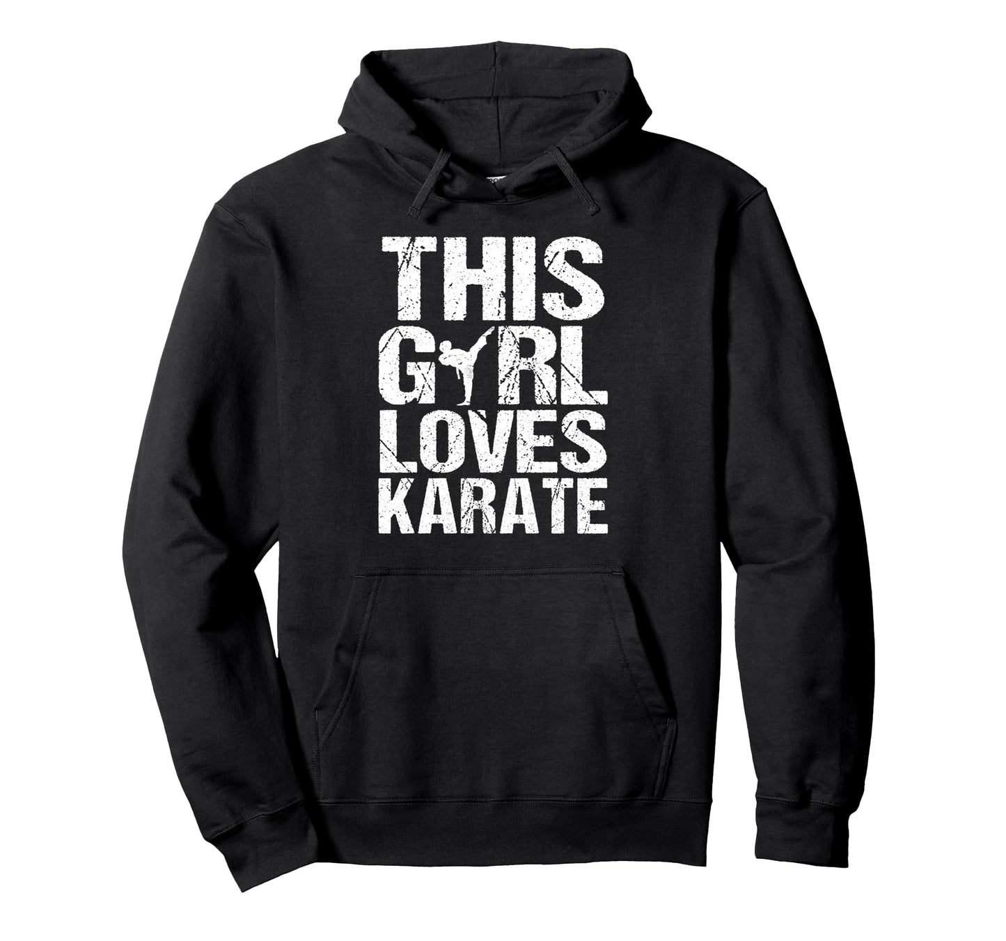 This Loves Karate Game Day Female Hoodie - Fun Novelty Design Unisex - T-Shirt, Sweatshirt, Hoodie