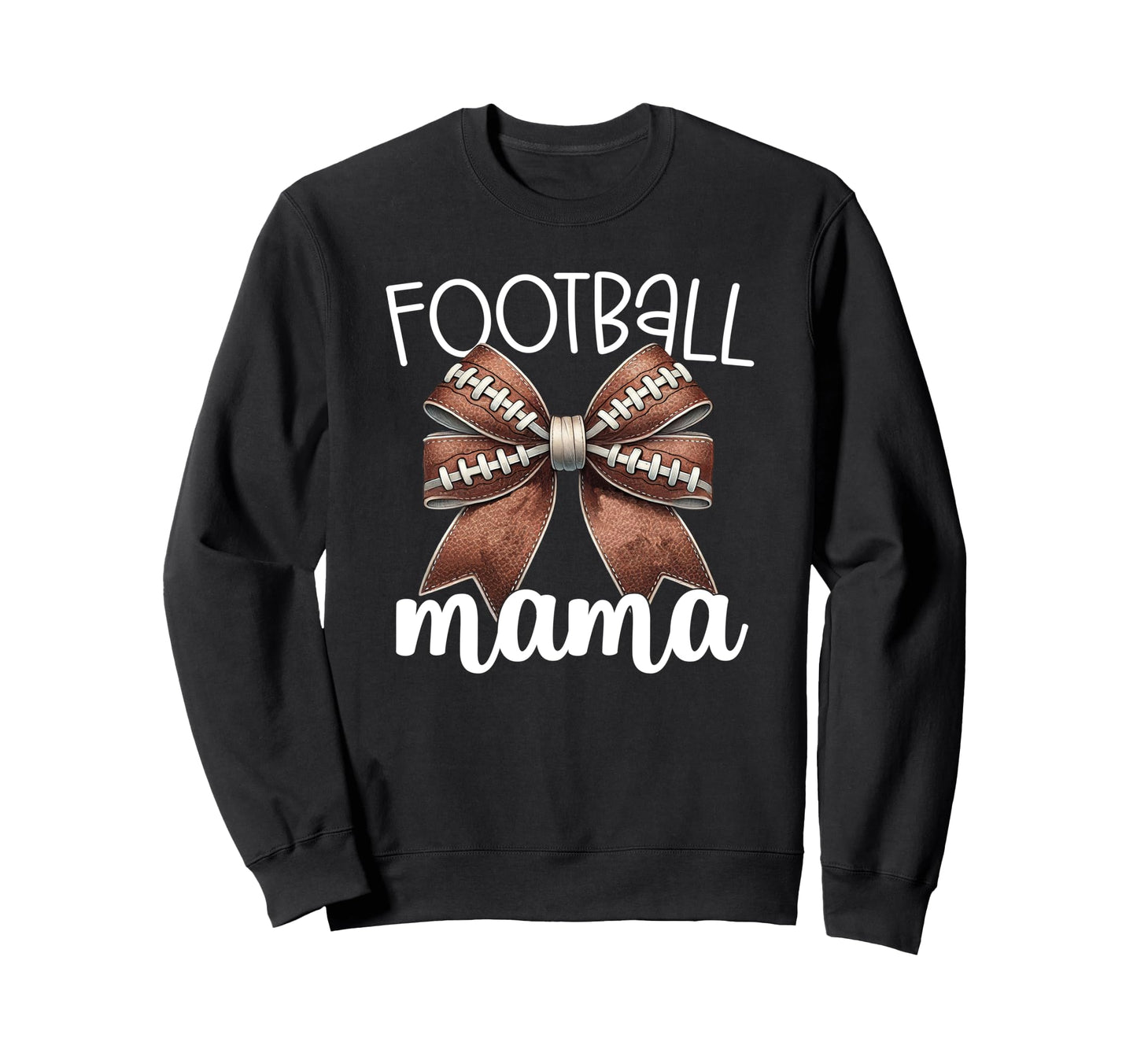 Football Mama Football Game Day Sweatshirt - Trendy Graphic for Adults - T-Shirt, Sweatshirt, Hoodie