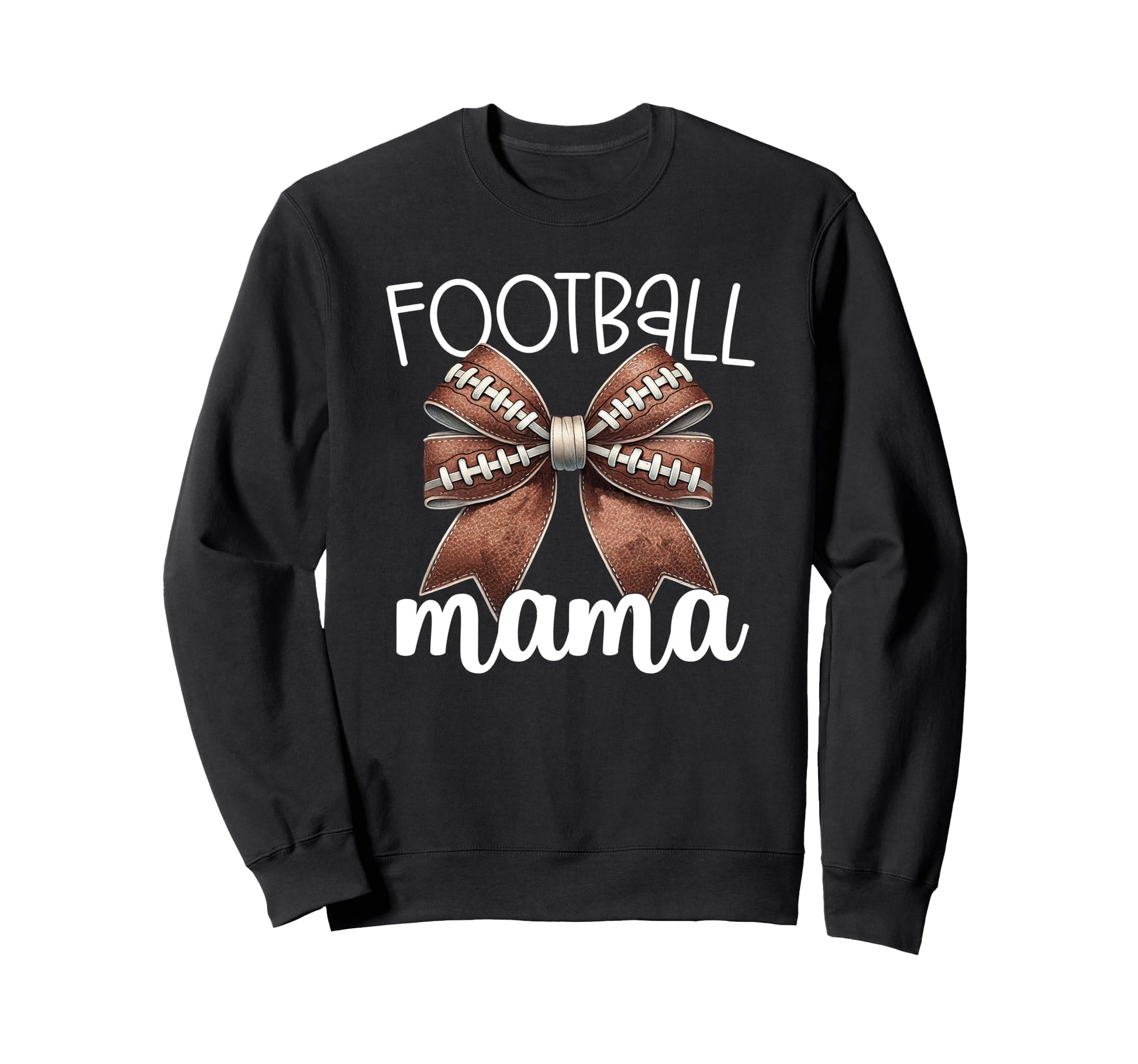 Football Mama Football Game Day Sweatshirt - Trendy Graphic for Adults - T-Shirt, Sweatshirt, Hoodie