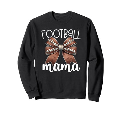 Football Mama Football Game Day Sweatshirt - Trendy Graphic for Adults - T-Shirt, Sweatshirt, Hoodie