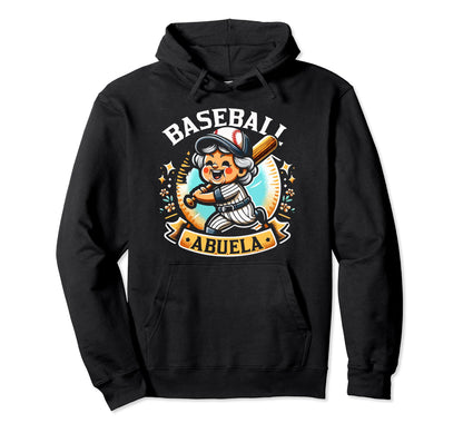 Baseball Grandma Grandmother Hoodie - Casual Everyday Wear for Adults - T-Shirt, Sweatshirt, Hoodie