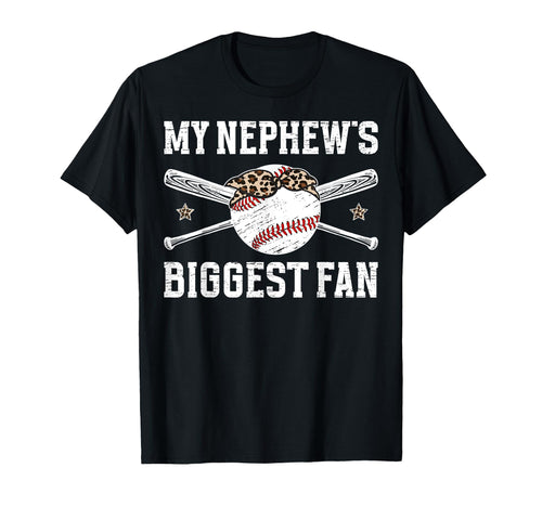 Biggest Fan Baseball Aunt Baseball T-Shirt - Aesthetic Graphic for Adults - T-Shirt, Sweatshirt, Hoodie