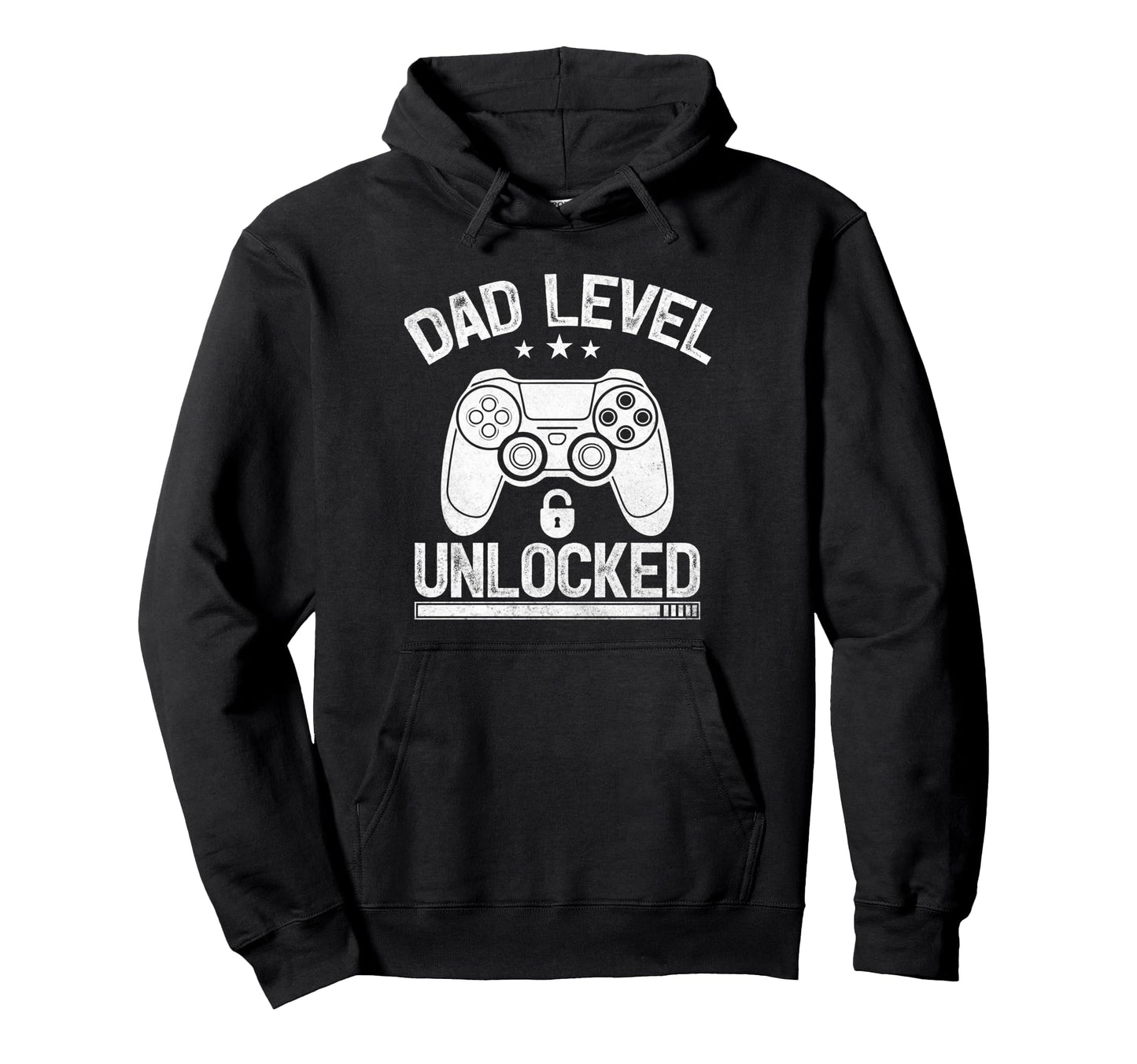 Dad Level Unlocked Funny Video Gamer Dad Hoodie - Streetwear Style Unisex - T-Shirt, Sweatshirt, Hoodie