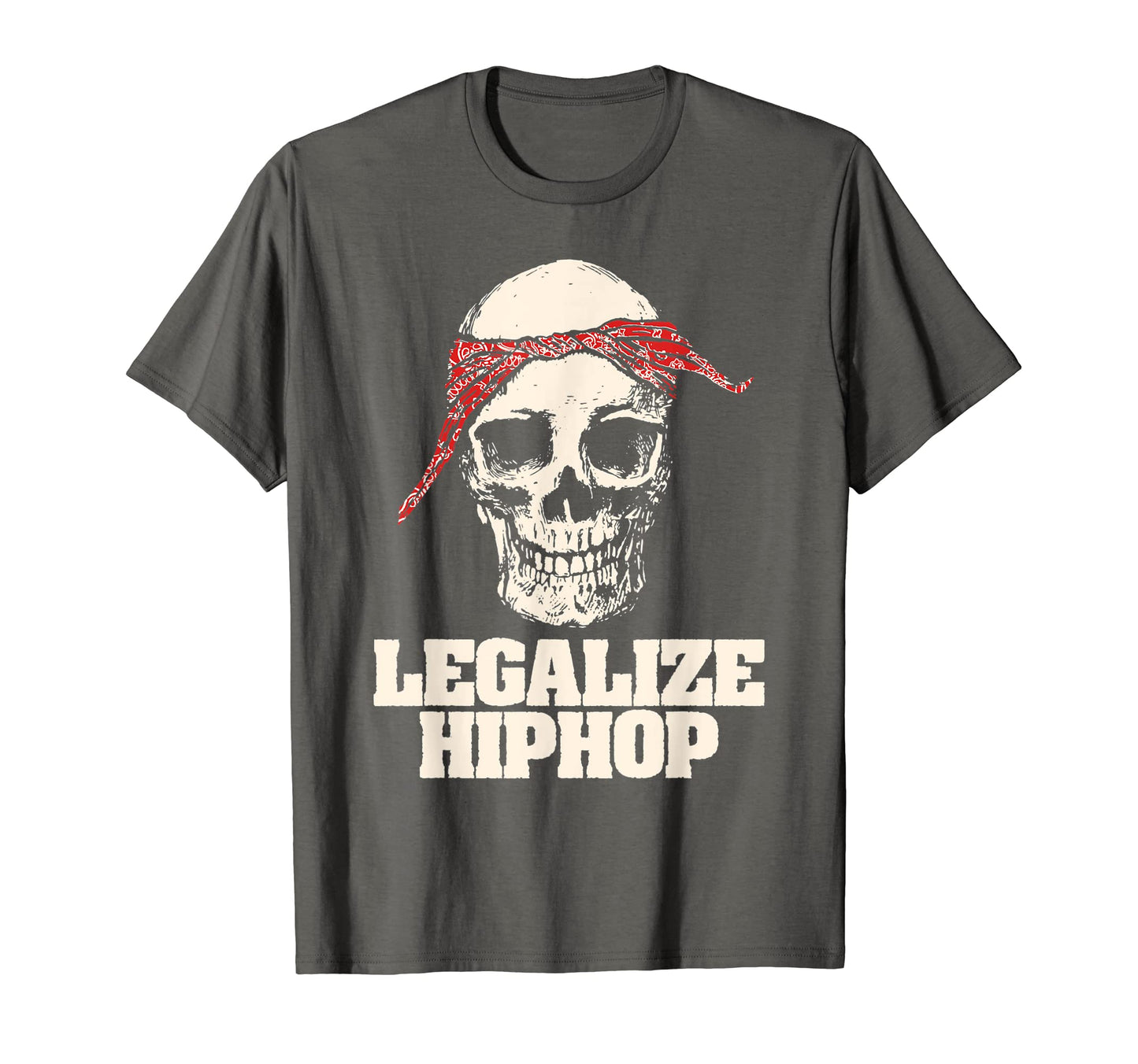 Legalize Hiphop Skull Do Rag Bandana T-Shirt - Custom Art Print Men Women - T-Shirt, Sweatshirt, Hoodie